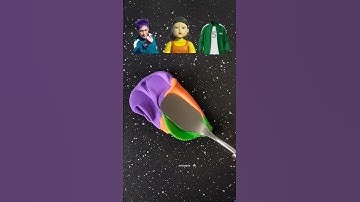 Guess the final color of Squid Game 2 part89 #colormixing #satisfying #asmr #squidgame2