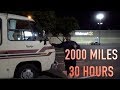 2000 MILES - 30 HOURS - 40 YEAR OLD GMC MOTORHOME