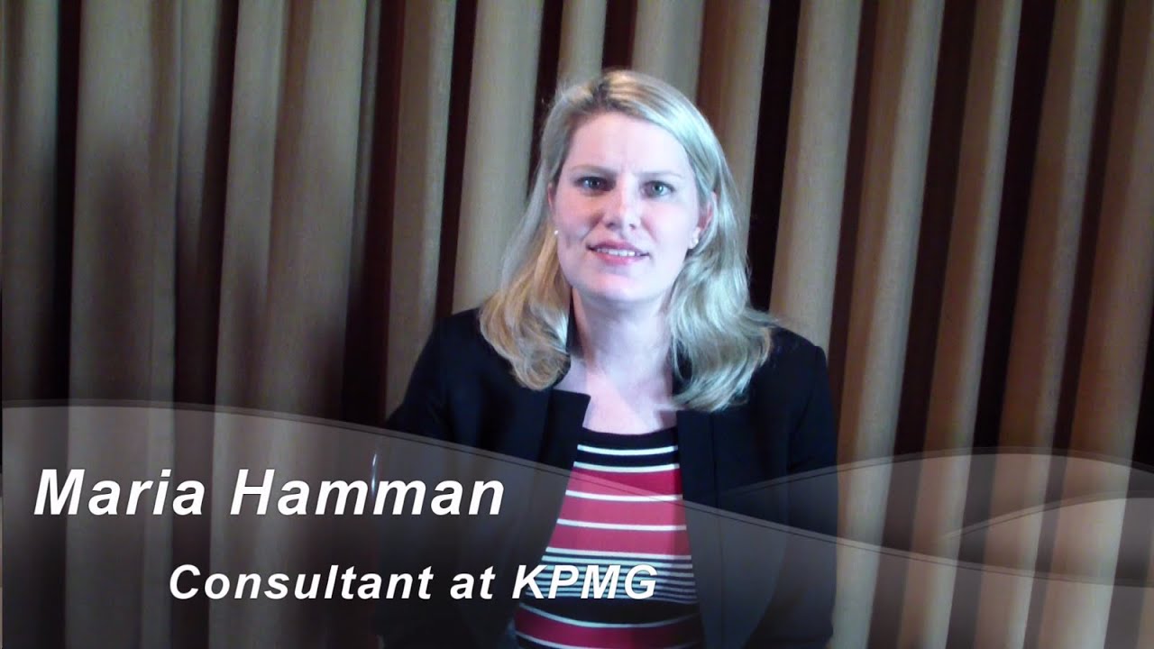 Maria Hamman, Consultant at KPMG