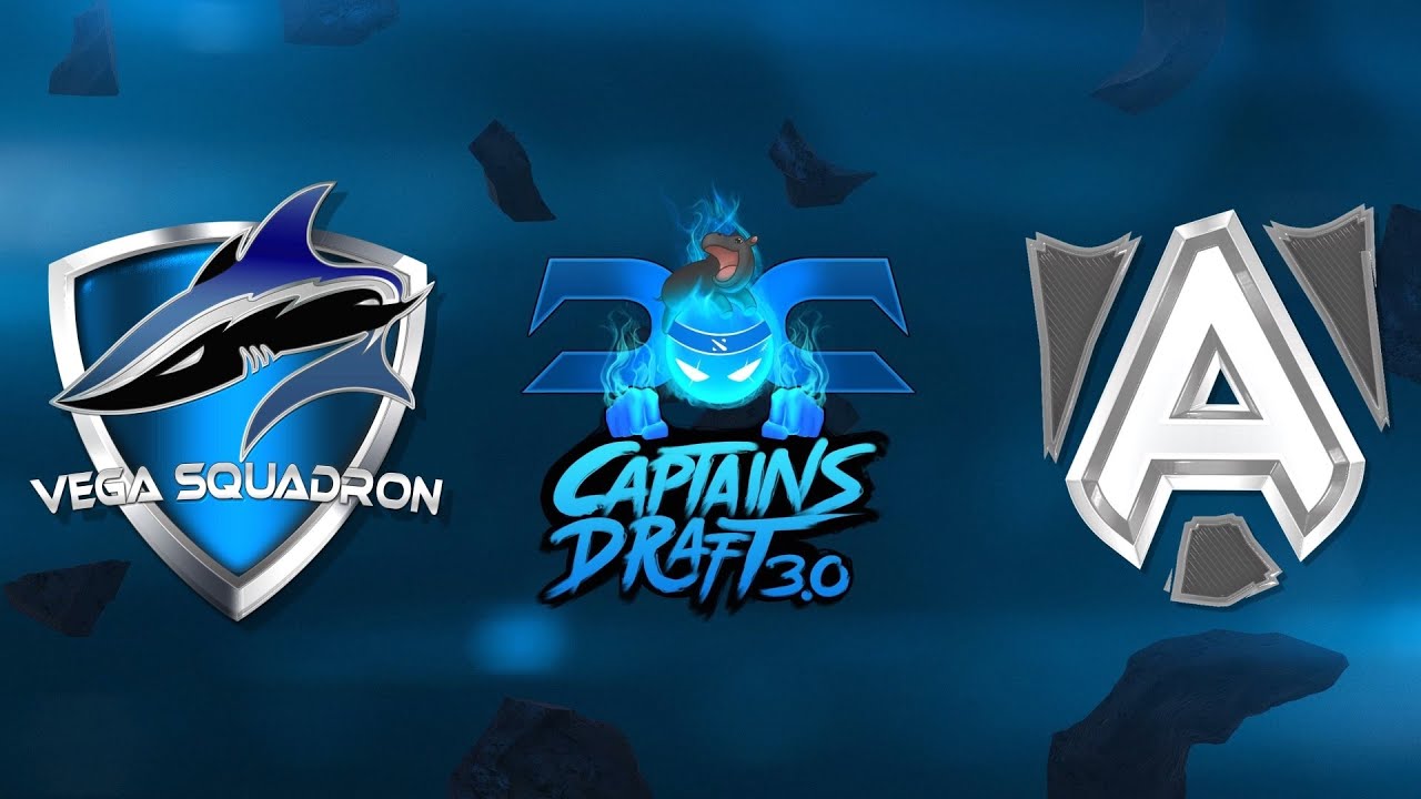 Dota Cinema Captain's Draft Vega Squadron vs Alliance Highlights