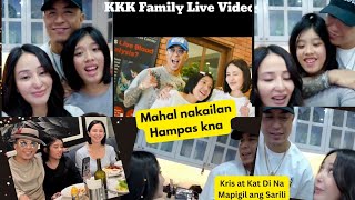 Full Video Ng Live Na Kulitan, Kilig Moments Ni Kat At Kris. Kat Inaaaso Na Si Kris,Dun Natulog