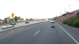 kraton 8s hits the 'FREEWAY' (must ) how fast you think it went?