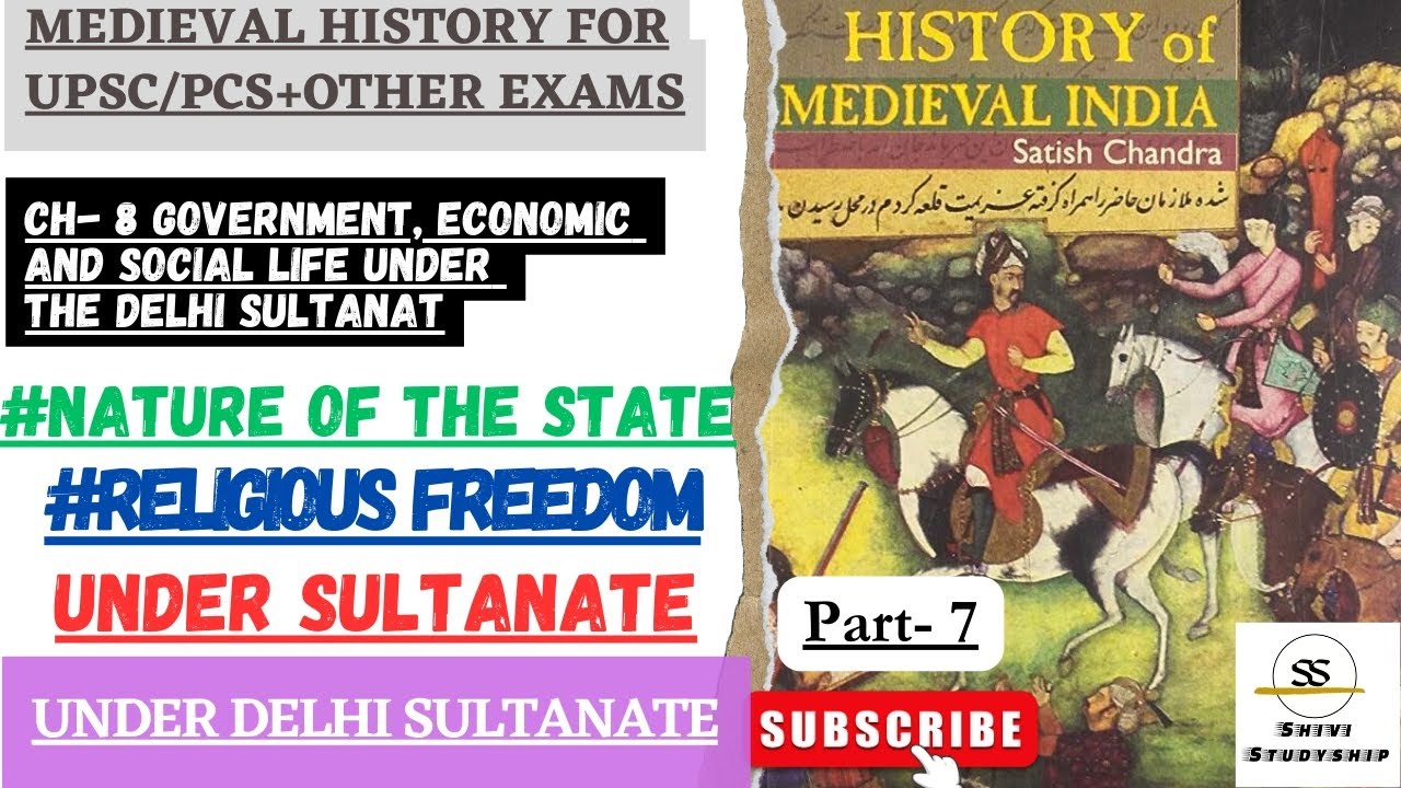 V-36 Nature of the State| Religious freedom under Delhi Sultan 