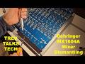Behringer Mixer Dismantled for Repair 