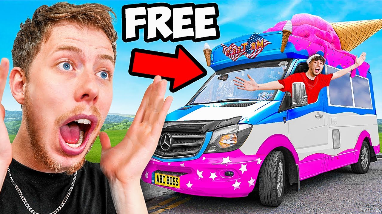 I Opened a Free Ice-Cream Van for 24 Hours!