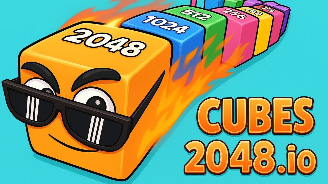 Cubes 2048.io [CrazyGames] Real Arena Games | Way to 1Billion
