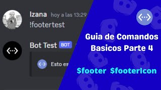 COMANDOS BASICOS PARTE 4 $footer $footerIcon EN BDFD ✅️