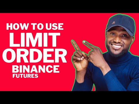   How To Place Limit Order On Binance Futures Buy Limit Sell Limit Tutorial