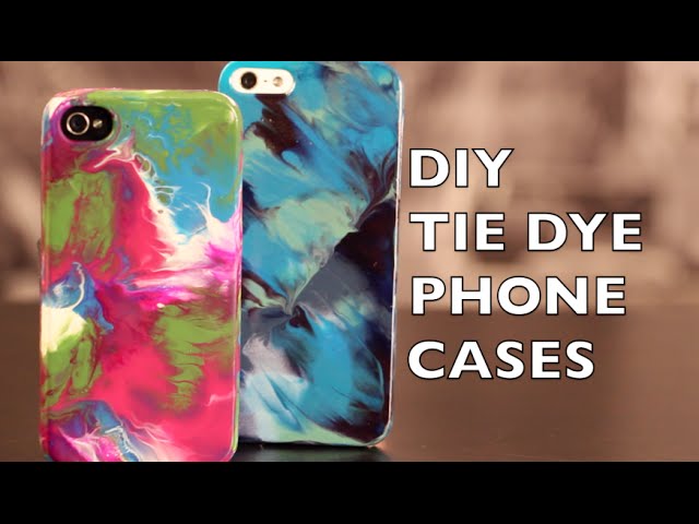 DIY How to Decorate Your Phone Case | Tie Dye With Nail Polish - YouTube DIY How to Decorate Your Phone Case | Tie Dye With Nail Polish - YouTube