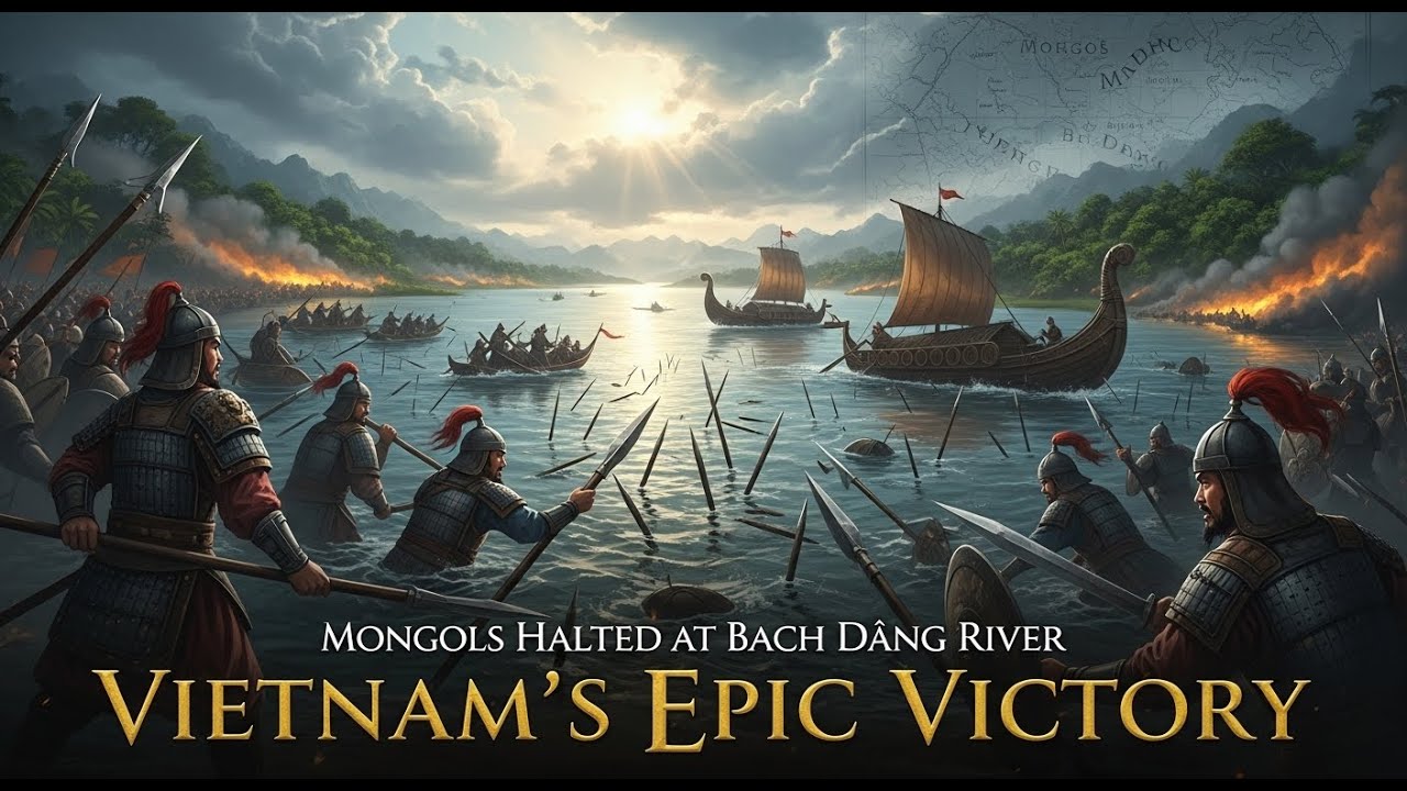 How the Mongols were Halted at Bach Dang River—Vietnam’s Epic Victory