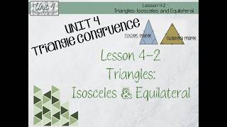 Geometry: Isosceles and Equilateral Triangles