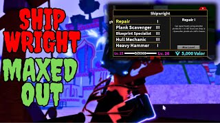 Shipwright Maxed Functions FULL Showcase + Sea Event Valors - Blox Fruits