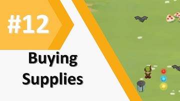 PixelPAD Tutorial: Action RPG #12 - Buying Supplies