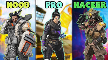 NOOB vs PRO vs HACKER - Apex Legends Highlights #10