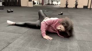 Prone Chest Stretch
