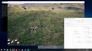 How to use Simulink to control UAV swarms in software-in-the-loop (SIL) simulation mode
