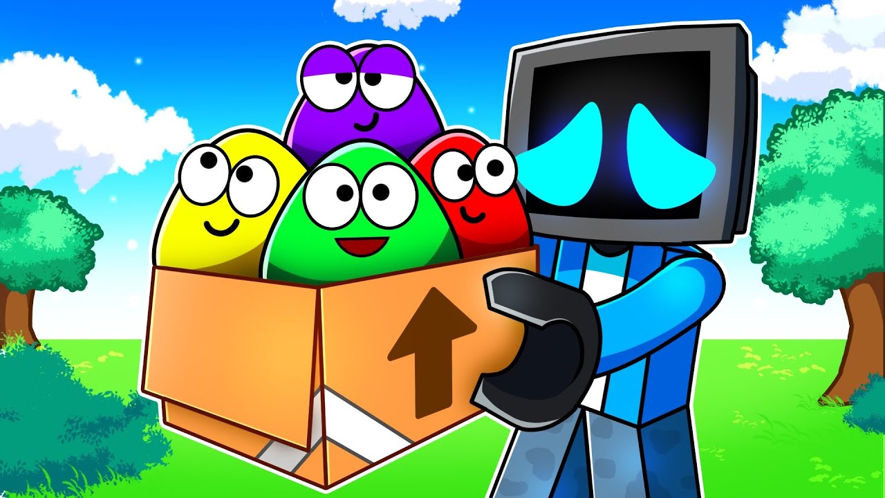 Усыновление малышей-поу в Roblox!