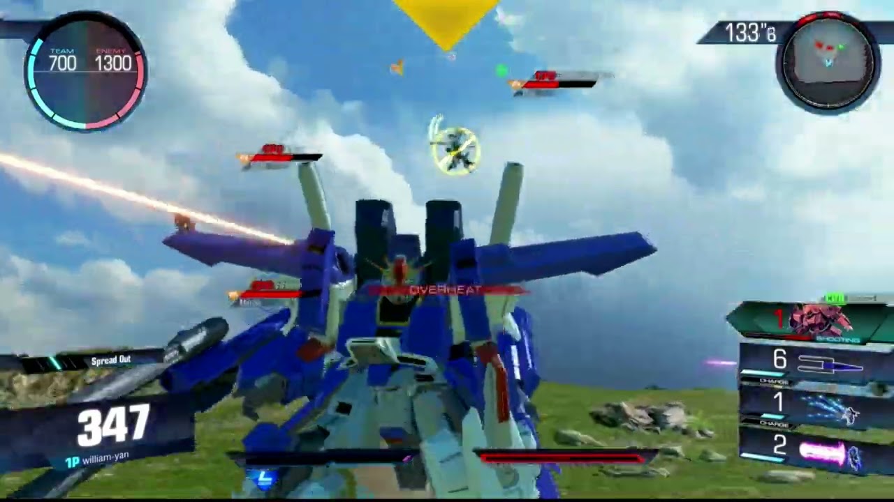 gundam versus full armor zz gundam trial battle 10-08b