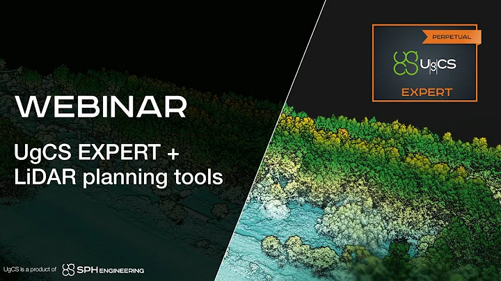 Webinar | UgCS EXPERT & LiDAR planning tools