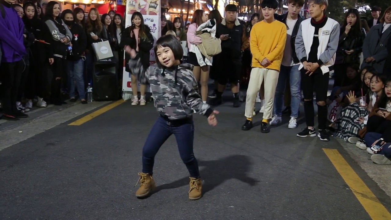 JHKTV]홍대댄스 어린이 내가돌아hong dae k-pop dance child 장소연 negadola