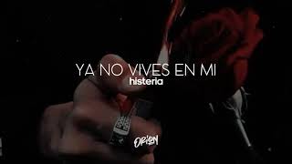 Video-Miniaturansicht von „YA NO VIVES EN MI - HISTERIA / LETRA“