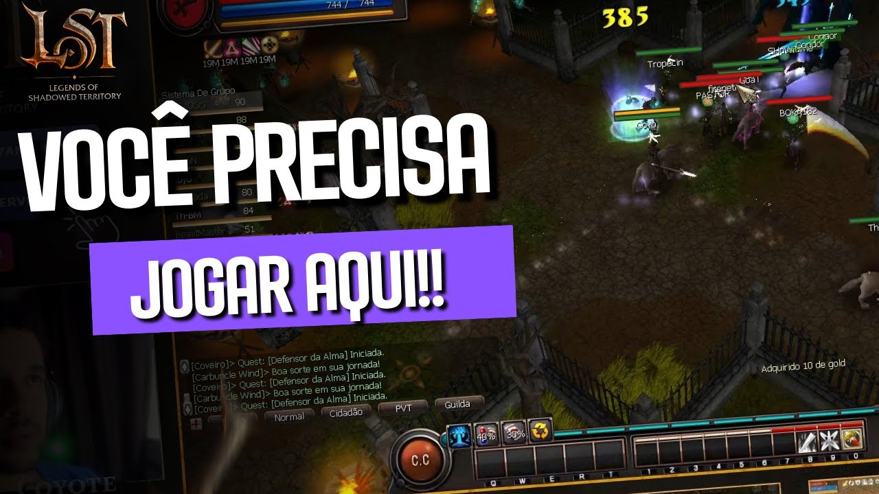 NOVO SERVIDOR À VISTA!!! INICIANDO NO WYD LOST 12/12