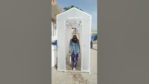 IOTA Disinfectant Sanitizing Spray Tunnel Video