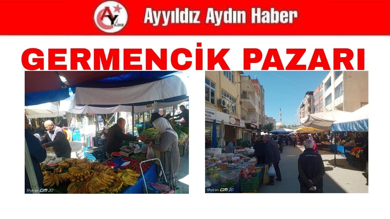 RÖPORTAJ I GERMENCİK HALK PAZARI I AYYILDIZ AYDIN HABER