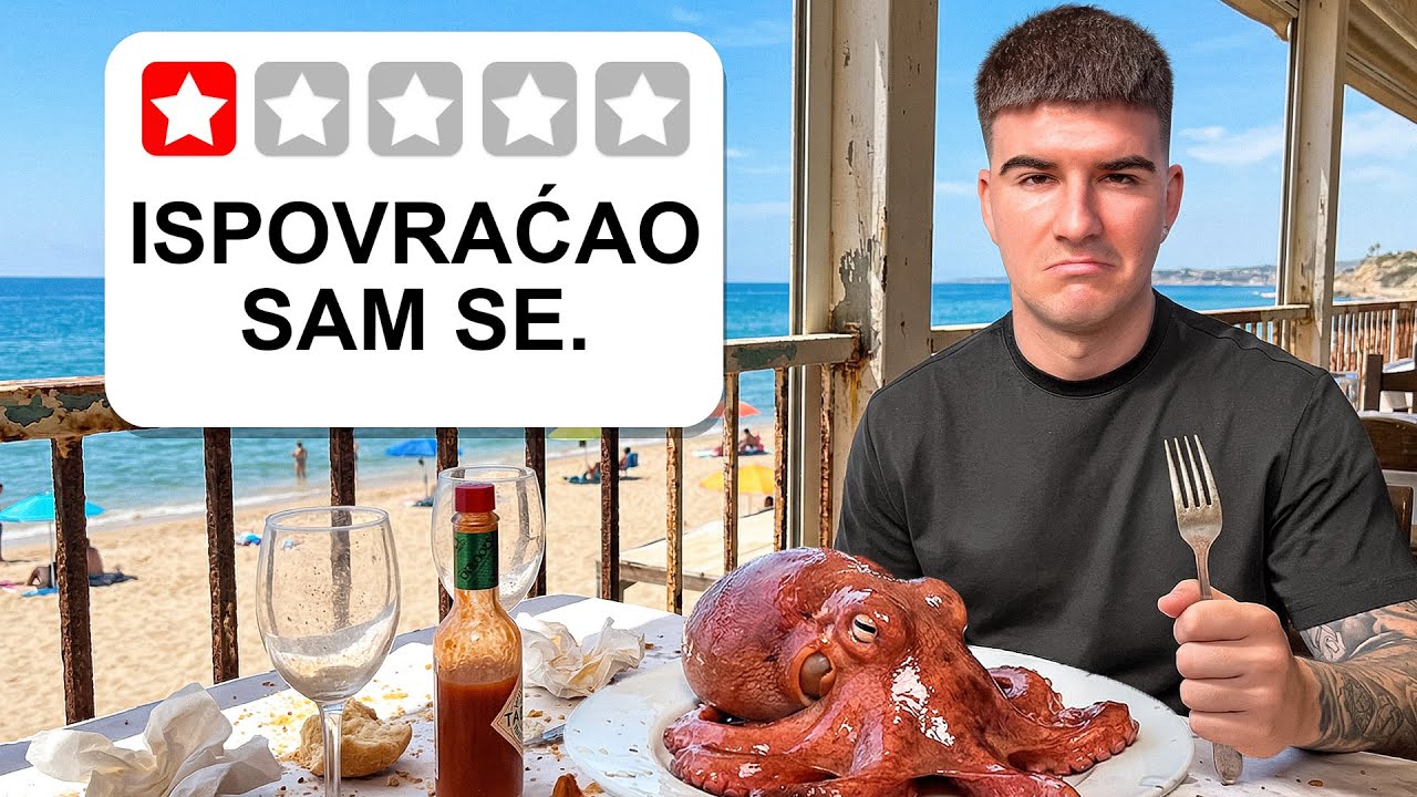 JEDEM CEO DAN U NAJGORIM RESTORANIMA NA MORU *ovo ne želite da jedete
