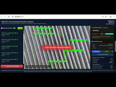 Air Particle ID Edge Demo by BioNAV