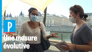 Masques obligatoires dans Paris : 