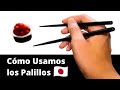 Cómo Usamos los Palillos en Japón【Manera Natural】