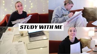 Full LAW SCHOOL FINALS STUDY ROUTINE: vlog style Update