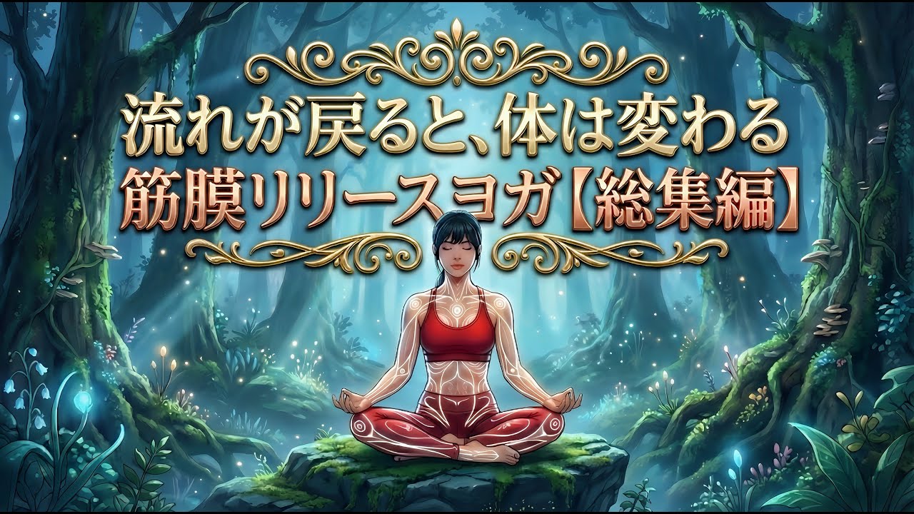 流れが戻ると、体は変わる──リンパ＆筋膜リリースヨガ総集編