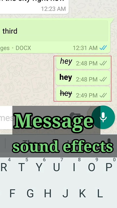 WhatsApp Sending Message [sound effects ] #soundeffect #sound #subscribers #viral #whatsapp