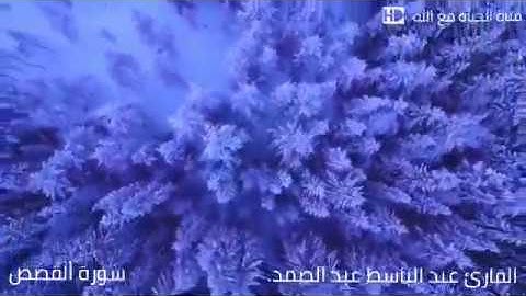 تلاوة مؤثرة جدا 💙 ( وربك يخلق مايشاء ويختار )القارئ عبد الباسط عبد الصمد