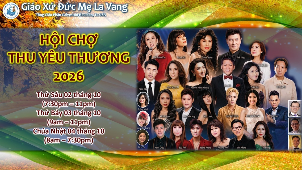 Hội Chợ Thu Yêu Thương 2026 - Oct. 4, 2026