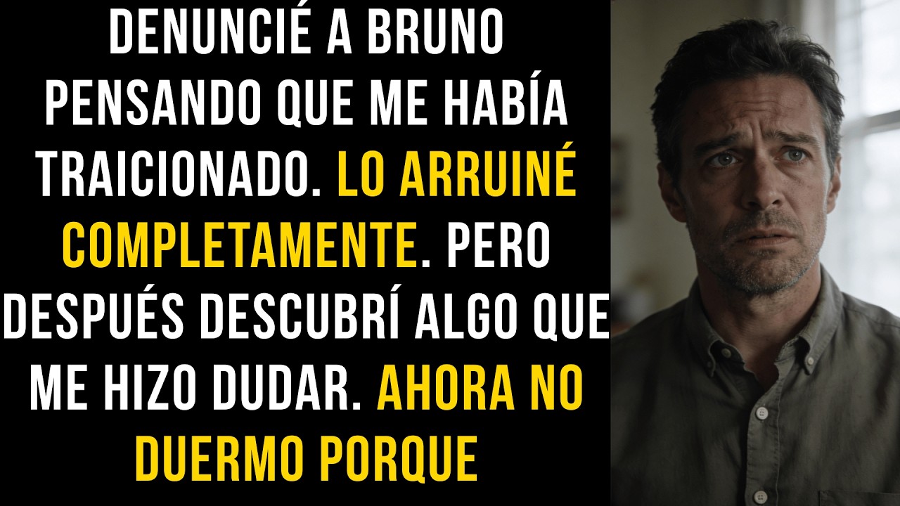 HICE LA DENUNCIA POR QUINCE MIL PESOS Y DESTRUÍ A UN INOCENTE POR COMPLETO