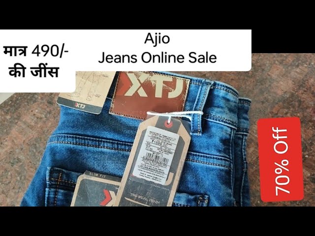 toon Flash verzekering ajio XTJ jeans Reliance Brand jeans Pant Review| online Jeans Sale 70% OFF  - YouTube