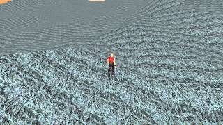 DirectX 11 game programming project (WIP) - 3 (terrain collision detection)