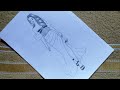 How to draw Cute Girl in beautiful dress - រៀនគូររូប // Easy Girl Drawing