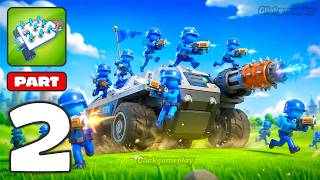 Engine Block Wars - Strategy Skills War Commander Gameplay Walkthrough Part 1 (iOS, Android)