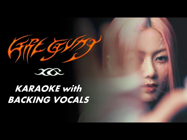 XG - GRL GVNG - KARAOKE WITH BACKING VOCALS class=