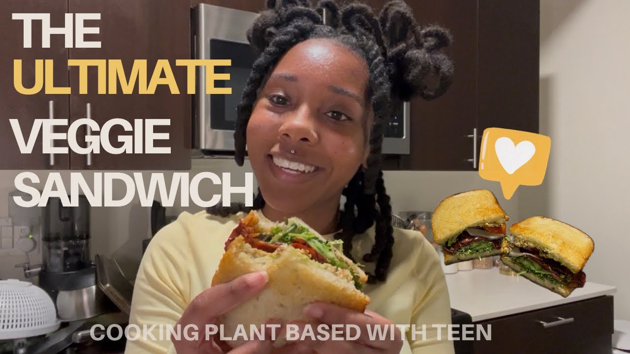 Veggie Sandwich | Plant Based Recipe