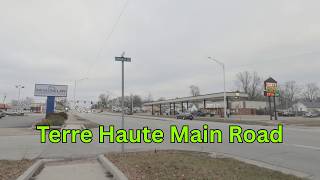 3rd Street (US Hwy 41) Walking Tour | Terre Haute, Indiana 🇺🇸 | 4K