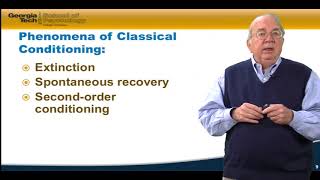 Psychology as a Science | 6   1   Lecture Video 4 1 Learning and Classical Conditioning
