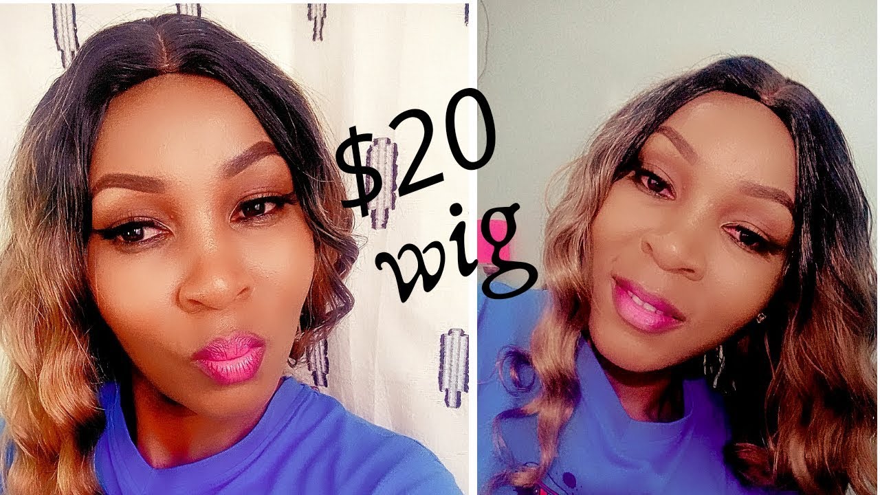 How I slay Cheap Synthetic non lace Wig  || you need this $20: