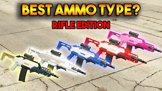 GTA 5 ONLINE : RIFLE AMMO TYPES (WHICH IS BEST?)