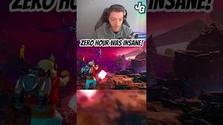 Fortnite Zero Hour was Insane!