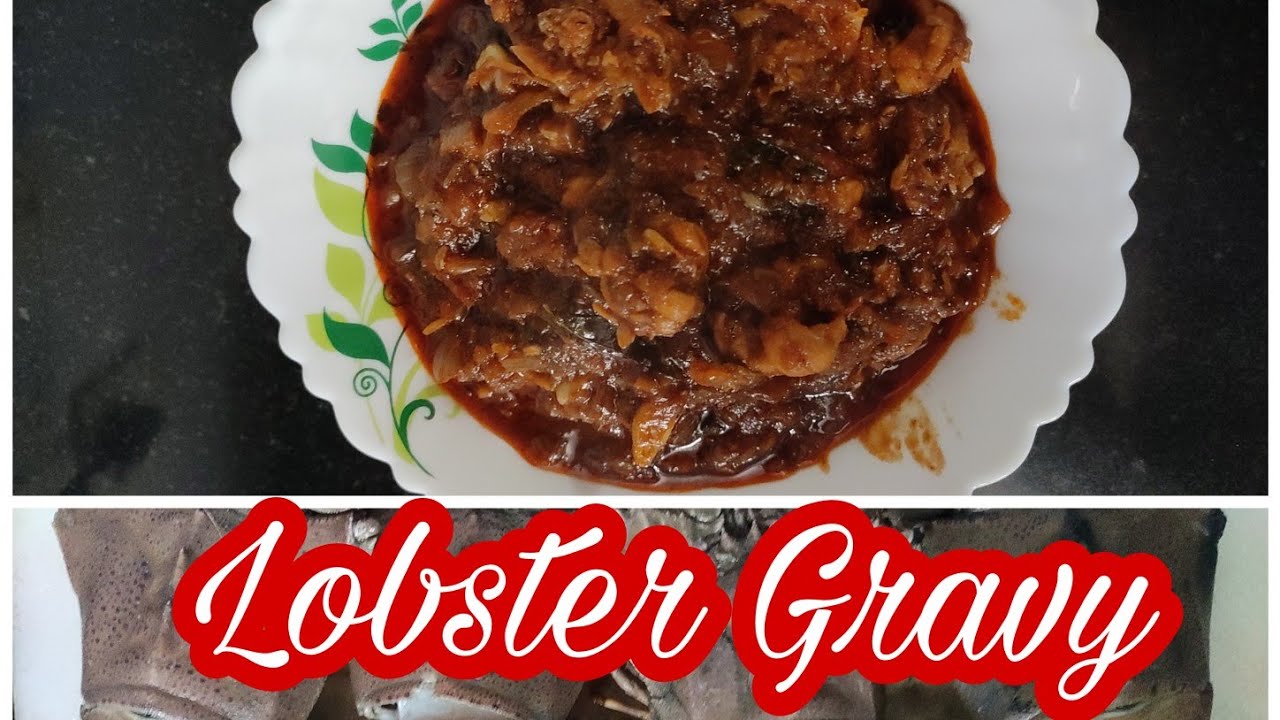tasteofheaven Small Lobster Cleaning &Lobster Gravy Recipe Lobster Malayalam Recipe. YouTube